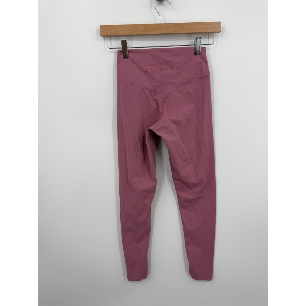 Balance‎ Athletica Cloud Leggings Women S Mauve Pink High Waisted Athletic Pants